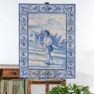 Nobleman playing an instrument