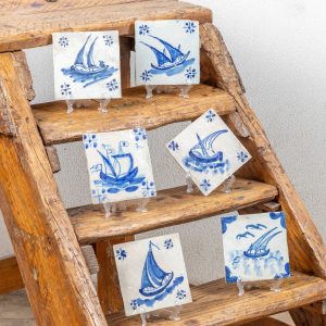 Single Figure Tiles - Boats