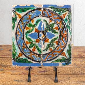 Pair of Ceiling Panels, Hispano-Moorish, "Aresta" Pattern (2)