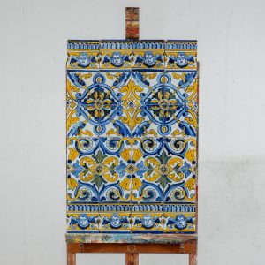 Composição Geométrica com Cercadura Querubins_Séc. XVII