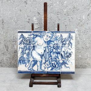 Panel with Putti, 18th century .