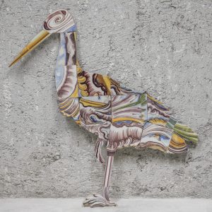 Flamingo Composition, 18th century .