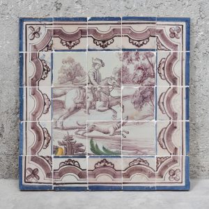 Hunting scene, 18th century