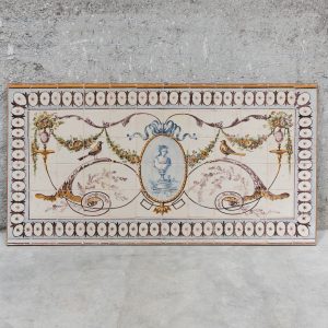 Neoclassical Women's Bust Panel