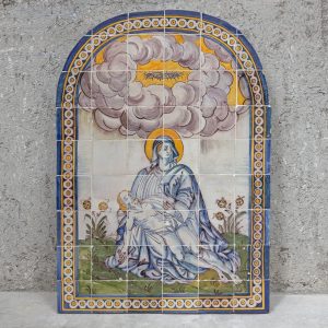 Pietá panel with Virgin Mary - 17th century