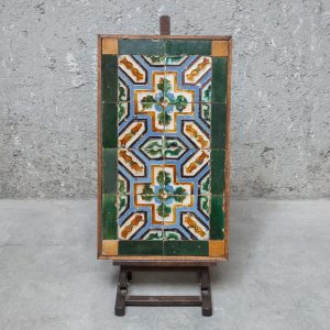 Hispano-Moorish tile composition (6) - 15/16th century