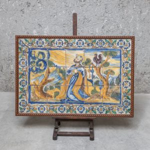 Painel de azulejos com São Pedro em oração - séc. XVII