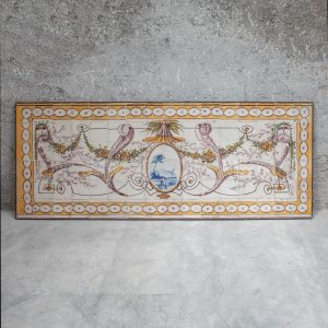 Neoclassical Panel with Maritime Scene - 18th century