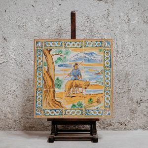 Painel de Azulejos com Cena Rural | Portugal, Século XX