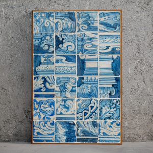 Patchwork com Azulejos Barrocos, séc. XVIII