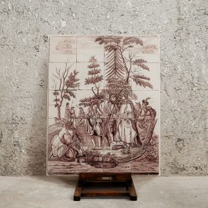 Painel Figurativo de Produção Delft – Século XVIII