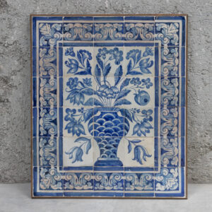 Tile Panel with Albarrada – 17th Century